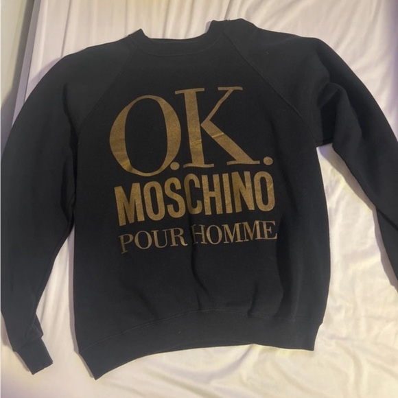 MOSCHINO Pour Homme OK crewneck